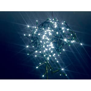Catena Luminosa a Batteria 60 LED con Gioc Bia Freddo - 2