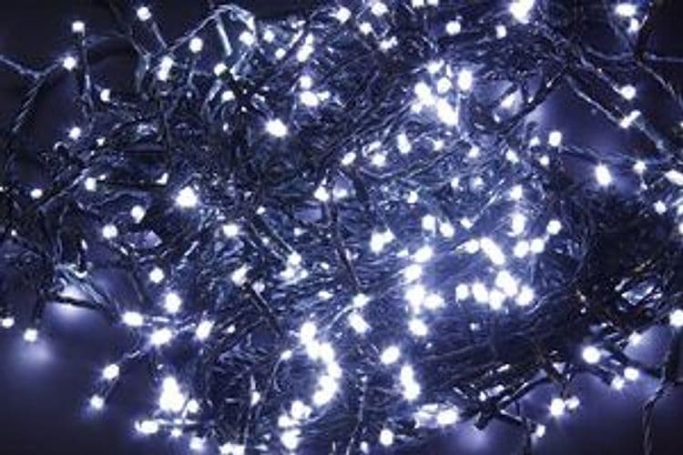 Catena Luminosa 100 LED Bianco Freddo - 2