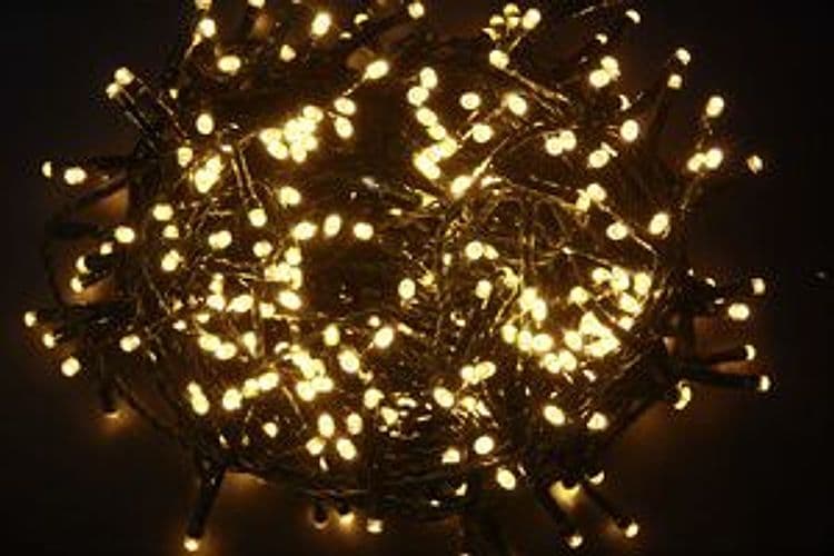 Catena Luminosa 200 LED Bianco Caldo - 2