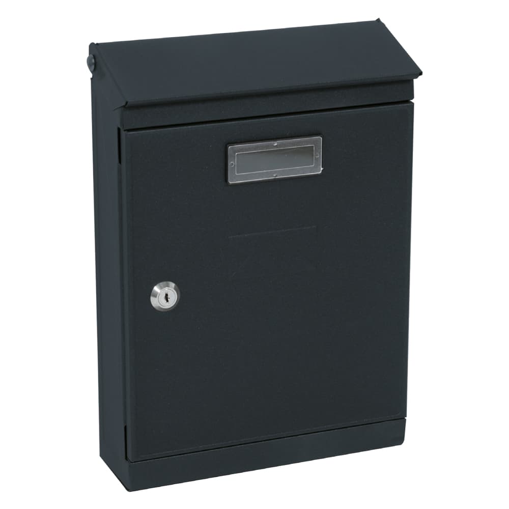 Cassetta Postale Kasart Gardenia Grigio Antracite 23 x 85 x 32 cm - 2