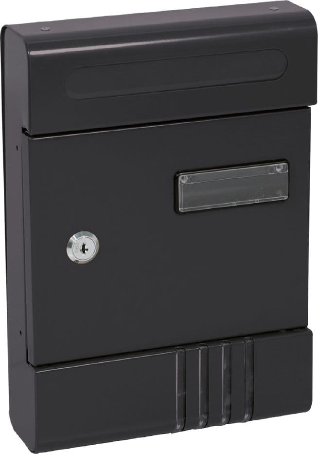 CASSETTA POSTALE 'JASMINE SMALL' cm 20,5x6,5x h 29 - color antracite  - KASART
