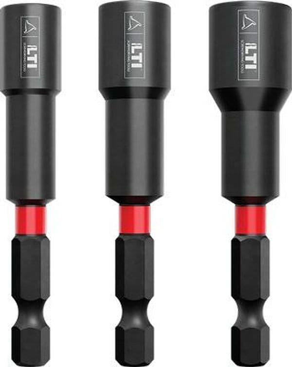 Inserti a Bussola Esagonali 8 x 65 mm 10 x 65 mm 13 x 65 mm 3 Pezzi – Krino