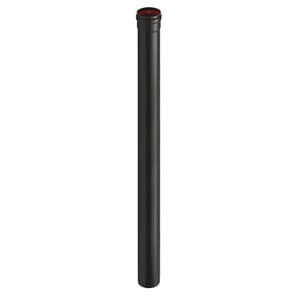 Tubo Porc Pellet con Guarn D 8XH100CM Nero Op Aeternum - 2