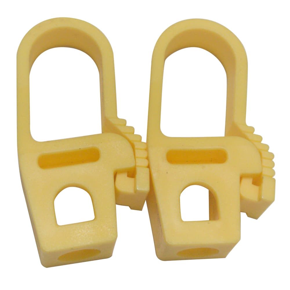 Gancio Uniko in Plastica 59 x 29 mm - 2