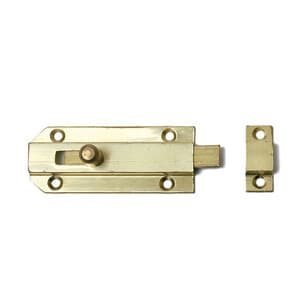 Catenacciolo a Cannone in Ottone 120 mm Oro 10 Pezzi - 2