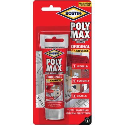 Bostik Polymax Original Express Trasparente 75 g 2 Pezzi - 2