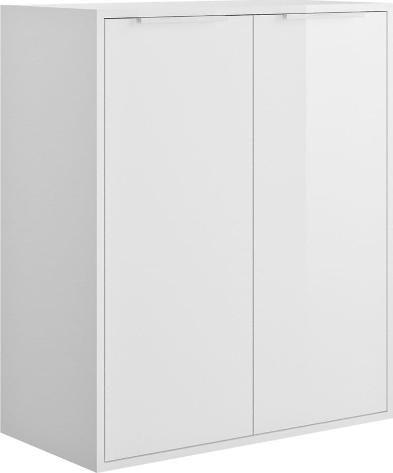 MOBILE BASE DUE ANTE LINEA 'ESPRESSO' cm. 35,3 x 72 x h.86,9 - bianco laccato  - COMPOSAD - 2