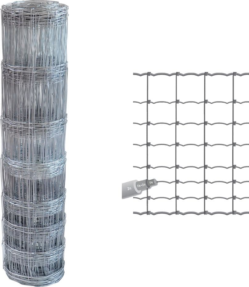 RETE PASTORALE 120/9/15 Filo Ø mm. 1,8/2,2 - H. cm 120 x mt. 50  - SIDEX
