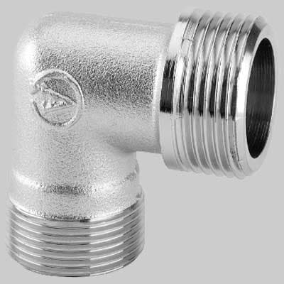 Raccordo Curvo Maschio Cromato Arteclima 3008404 - 2