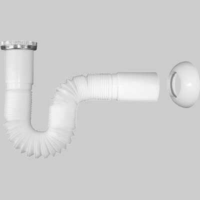 Tubo Estensibile con Ghiera e Rosone 1 x 26 Maryplast - 2