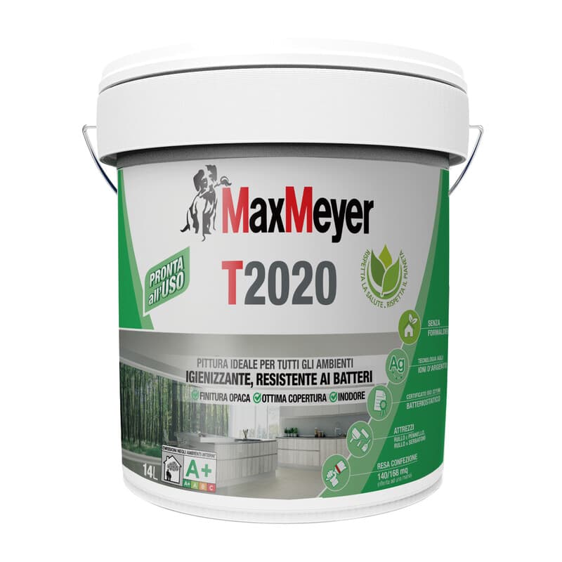 Max Idropittura T2020 Traspirante 14 l Bianco - 2