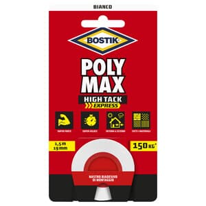 Nastro Biad High Tack Express Bianco Bostik Polymax - 2