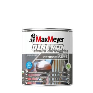 Max Diretto Antirug Acqua Ferr Nero Grafite 0,750 l 4 Pezzi - 2