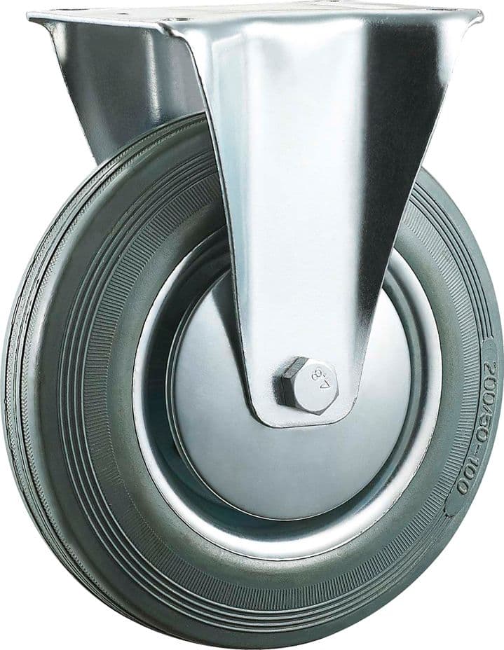 Ruota per Carrelli Ø Piastra Capacità Uniko 60 kg 80 mm 105 x 85 mm - 2