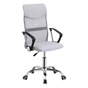 Poltrona Direzionale a Gas con Braccioli Classy Grig - 2