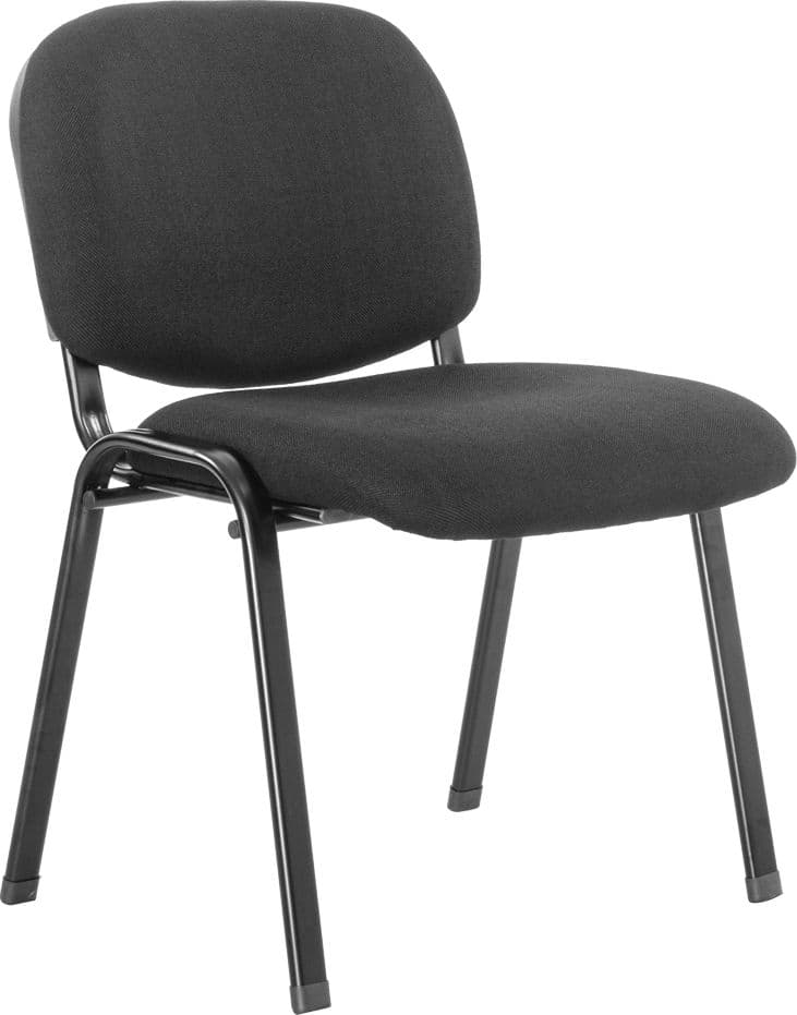 SEDIA DA INTERLOCUTORIA nero - cm 54,5 x 58 x 81,5- 5 pezzi  - KASART - 2