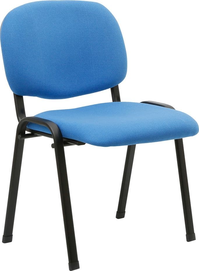 SEDIA DA INTERLOCUTORIA blu - cm 54,5 x 58 x 81,5- 5 pezzi  - KASART