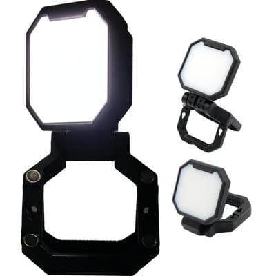 Proiettore LED Cob Oyster Luce Quadra 10,8 x 13,8 cm 4,3 cm - 2
