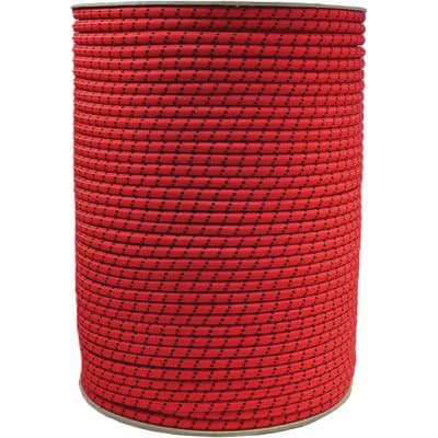 Corda Elastica in Bobina Rossa 100 m 8 mm - 2