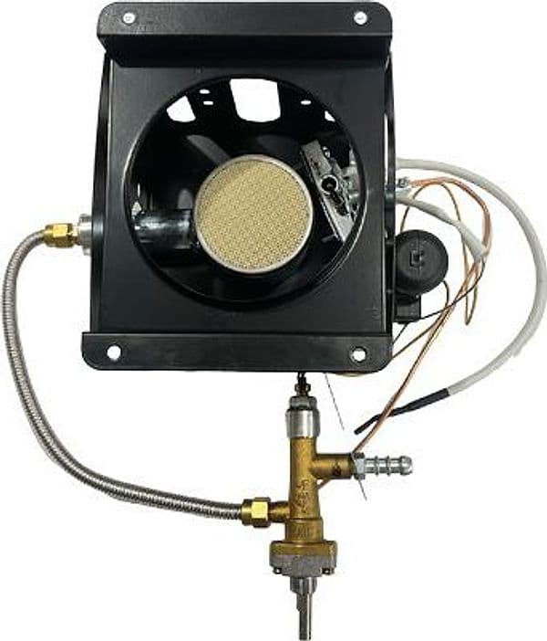 Bruciatore Stufa Gas Round Patio Flame Domus 180 cm - 2