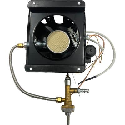 BRUCIATORE STUFA GAS ROUND PATIO FLAME DOMUS - CM 180 - 2