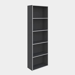 Libreria 4 Ripiani 50 x 22,8 x 157,4 cm Ardesia - 2