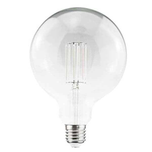 Lampadina LED Globo 125 White Stick 10,5W E27 4000K 5 Pezzi - 2