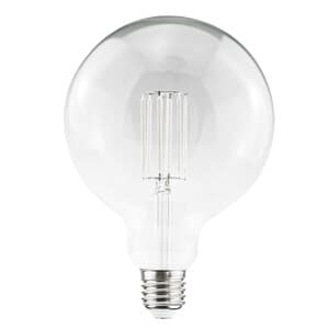 Lampadina LED Globo 125 White Stick 10,5W E27 4000K 5 Pezzi - 2