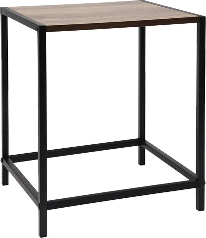 TAVOLINO IN METALLO cm. 32 x 28,5 x h.37  - BricoGo – Senza Marca