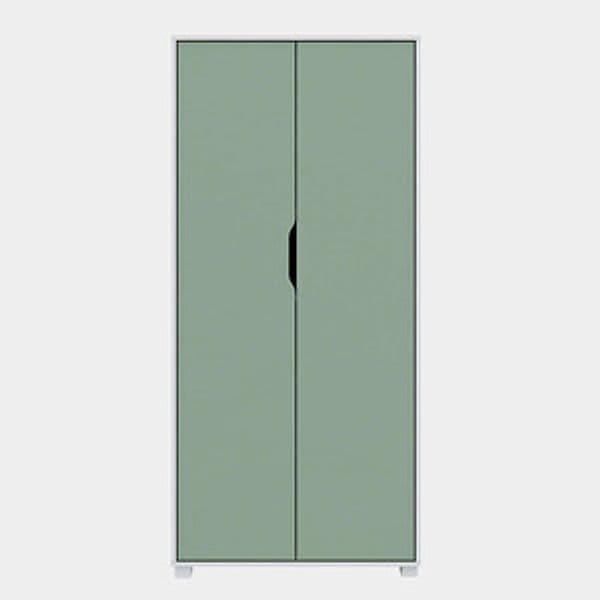 Mobile 2A Multiuso 78 x 36 x 170 cm Verde Salvia - 2