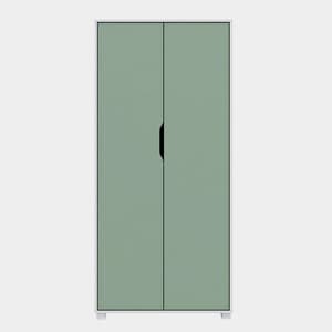 Mobile 2A Multiuso 78 x 36 x 170 cm Verde Salvia - 2
