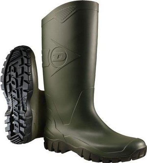 Stivale PVC Ginocchio Dane Dunlop Verde 38 - 2