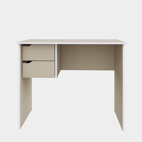 Scrittoio 2 Cassetti 90 x 50 x 73 cm Avana - 2
