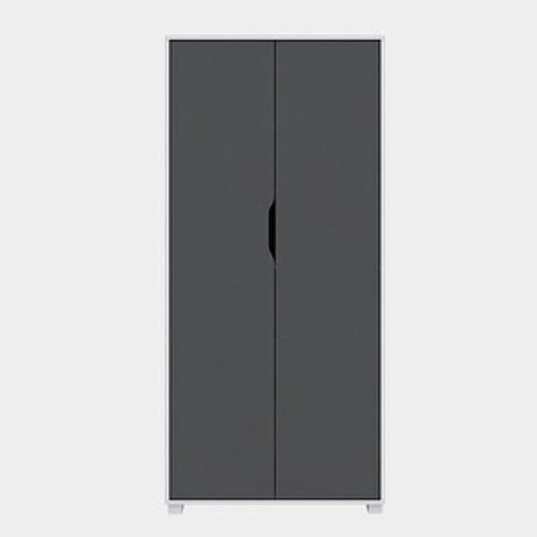 Mobile 2A Multiuso 78 x 36 x 170 cm Ardesia - 2