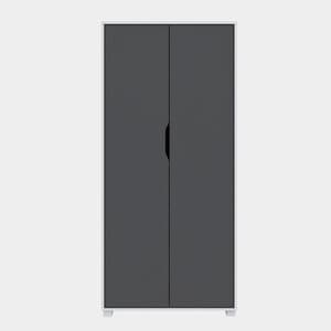 Mobile 2A Multiuso 78 x 36 x 170 cm Ardesia - 2