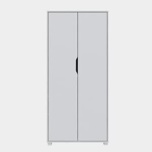Mobile 2A Multiuso 78 x 36 x 170 cm Bianco - 2