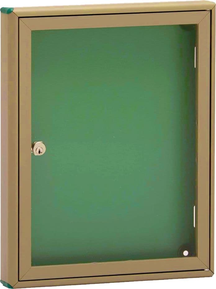 BACHECA PORTA AVVISI 1 FOGLIO cm 29x5x h.37 - bronzo  - KASART - 2