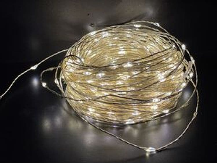 Catena Luminosa 180 Gocce LED con Giochi Bia Caldo - 2