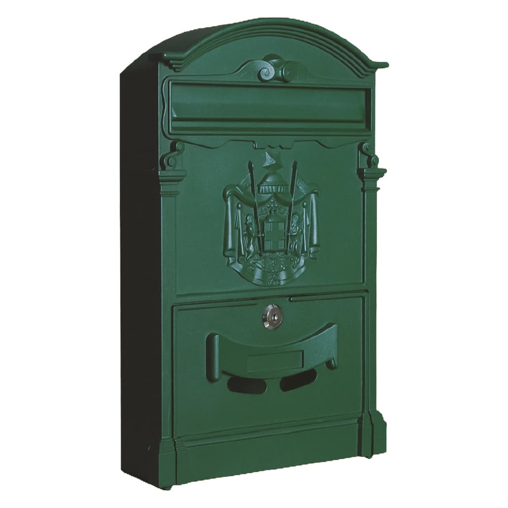 Cassetta Postale Kasart Camelia Verde Muschio 25,5 x 9 x 41 cm - 2