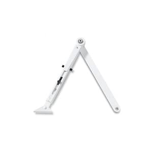 Geze Braccio V per TS2000 4000 con Fermo Ins Dis Bianco - 2