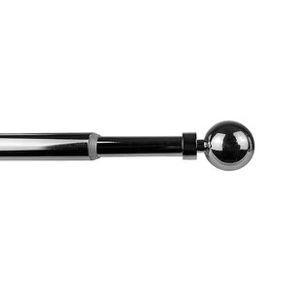 Bastone Metallo Ø 12 x 9 70 x 120 cm Palla Cromo - 2