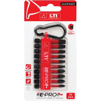 Inserti con Moschettone per Avvitatore Krino 10 Pezzi - 2