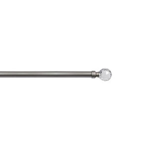 Bastone Metallo Ø 20 x 19 120 x 210 cm Luce Nichel 6 Pezzi - 2