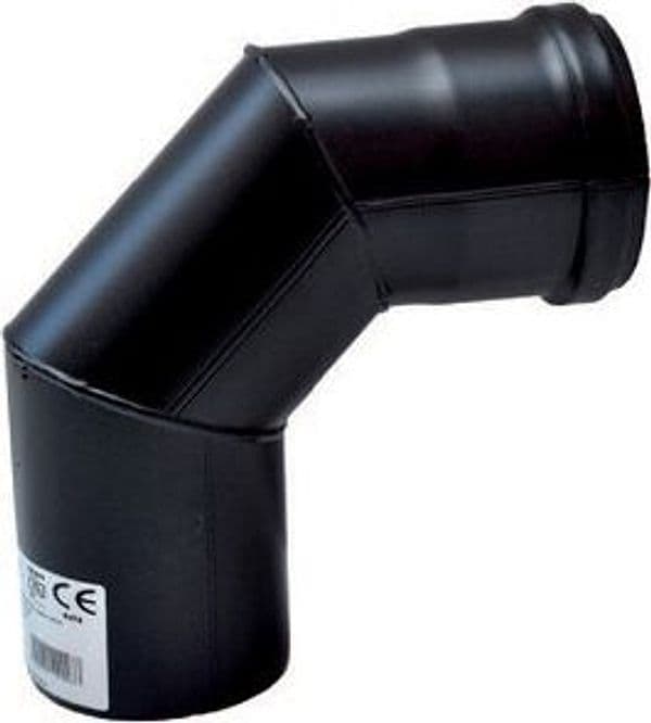 Stufa a Pellet D 10 cm Curva a 90 - 2