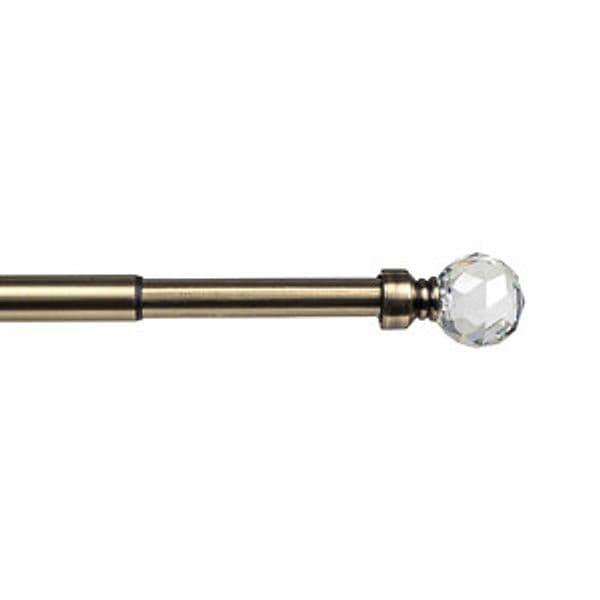 Bastone Metallo Ø 20 x 19 120 x 210 cm Luce Oro Antico 6 Pezzi - 2