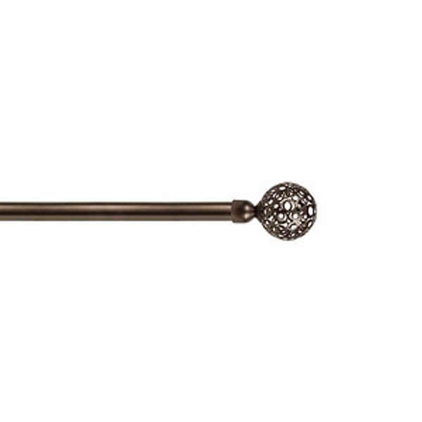 Bastone Metallo D 20 x 17 120 x 210 cm Ricamo Bronzo 6 Pezzi - 2