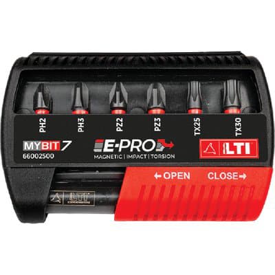 Inserti con Portainserto per Avvitatore Krino 25 mm 7 Pezzi - 2
