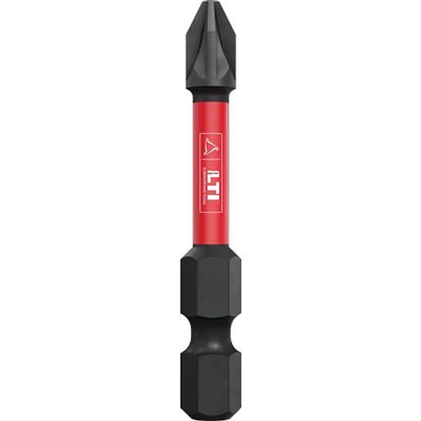 Inserto Croce Pozidriv Lungo per Avv Impulsi Krino Pzxmm 1X25 5 Pezzi
