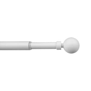 Bastone Metallo Ø 12 x 9 70 x 120 cm Palla Bianco - 2