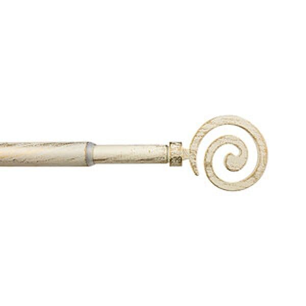 Bastone Metallo Ø 12 x 9 70 x 120 cm Spirale Avor Oro - 2